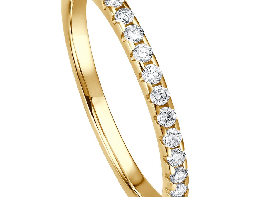 bellaluce Ring B109551Gelbgold mit Brillanten