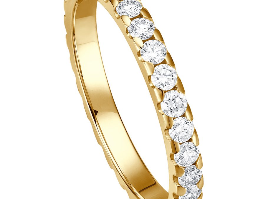 bellaluce Ring B109554Gelbgold mit Brillanten