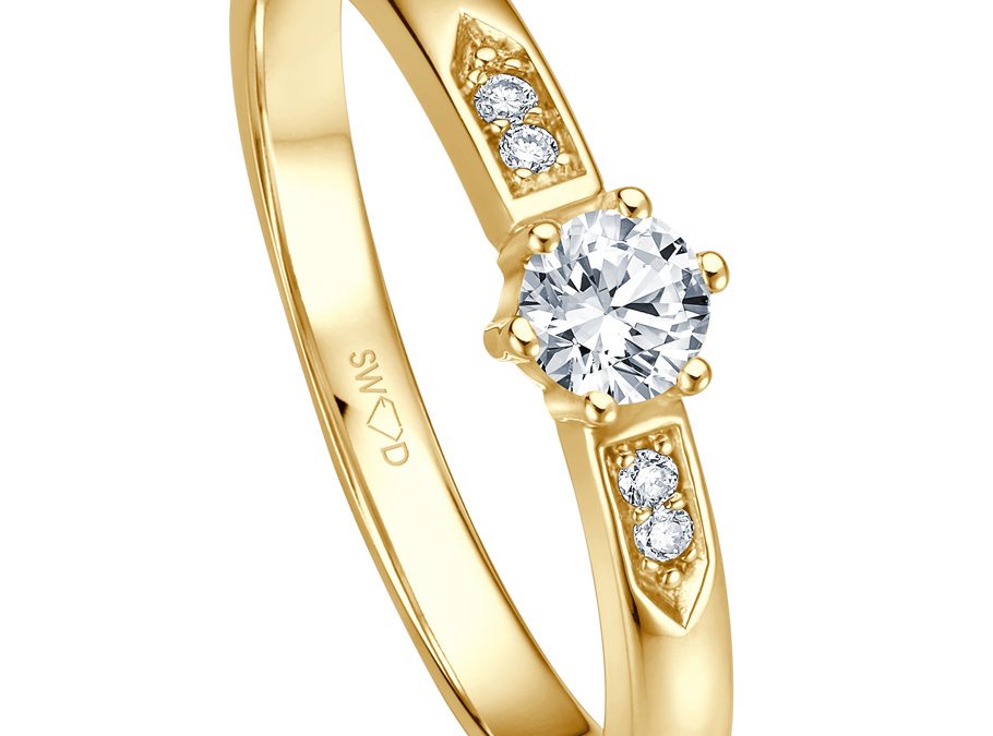 bellaluce Ring EH003142Gelbgold mit Brillanten