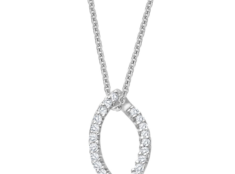 bellaluce Collier B406357Weissgold mit Brillanten