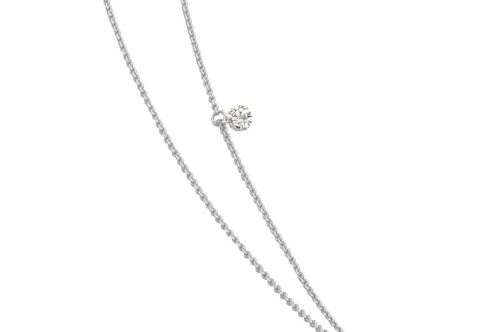 Hesse Halskette 2140344Weissgold mit Diamant und Akoyaperle