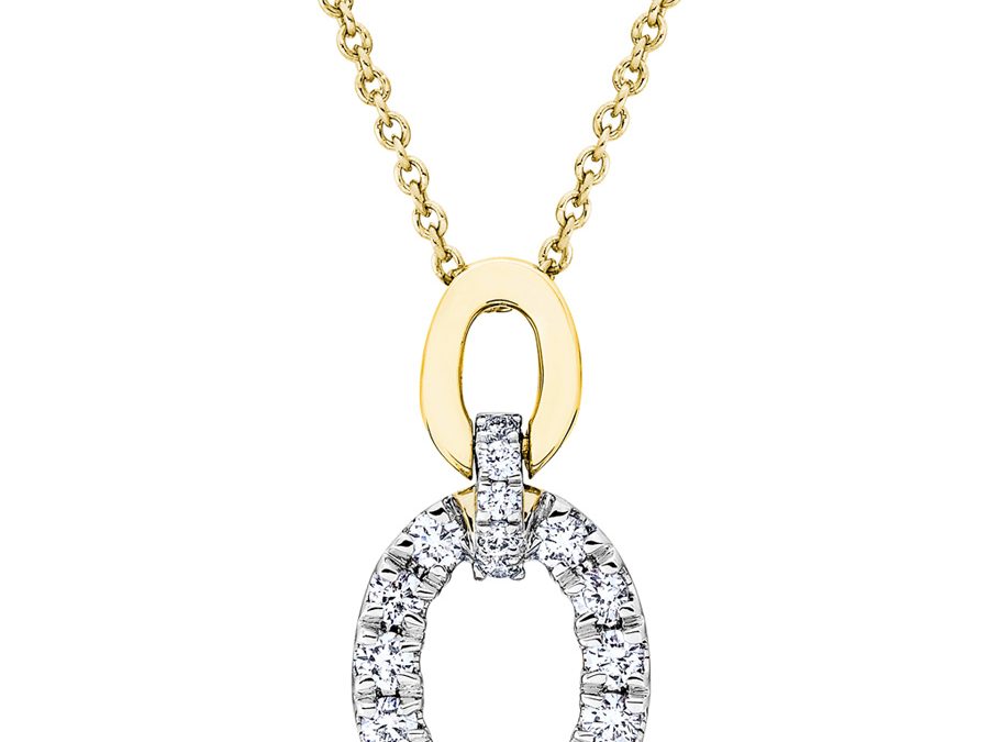 bellaluce Collier M4000629Gelbgold mit Brillanten