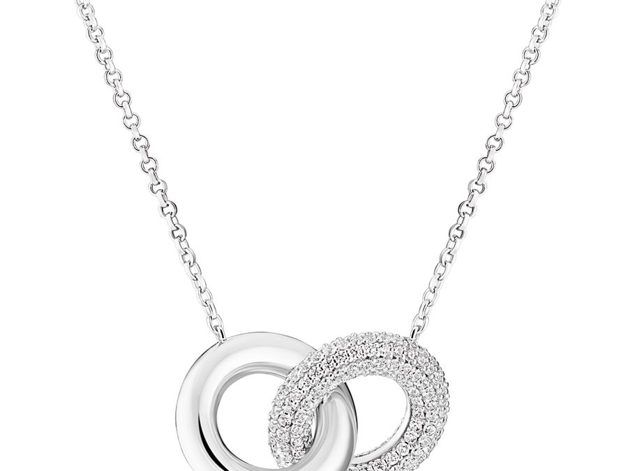 Sif Jakobs Halskette SJ-N2477-CZ925 Sterling Silber, Zirkonia