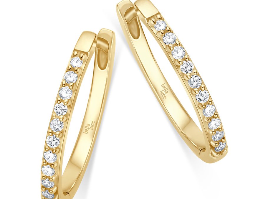 bellaluce Ohrschmuck EH005936Gelbgold mit Brillanten