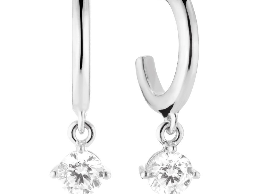 Sif Jakobs Ohrschmuck SJ-E42112-CZ-SS925 Sterling Silber, Zirkonia